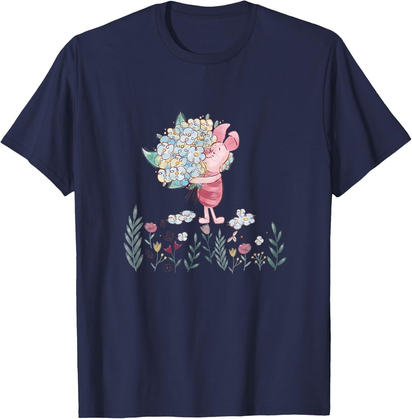 Disney - Piglet with Love T-Shirt - T-Shirt | Navy