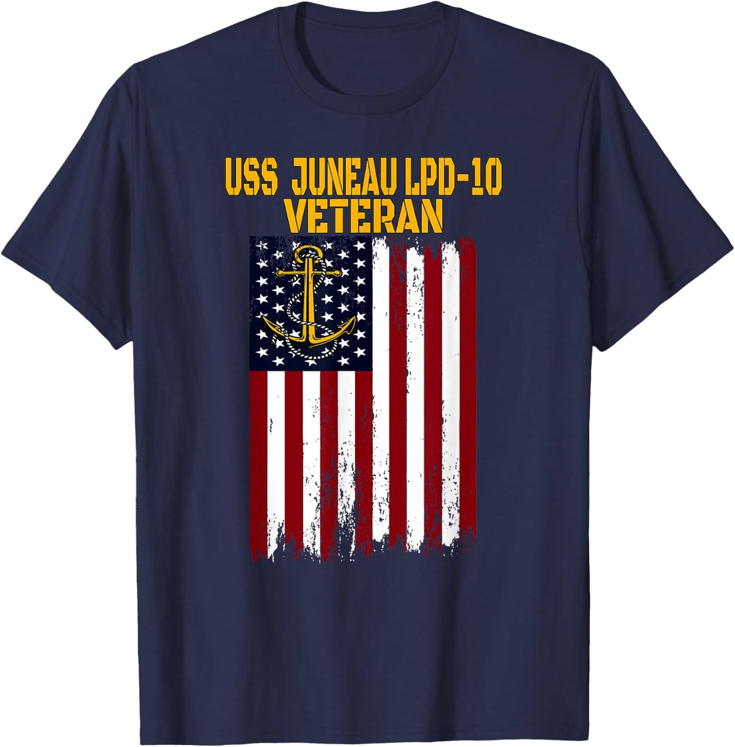 USS Juneau LPD-10 Amphibious Transport Docks Veterans Day T-Shirt - T-Shirt | Navy