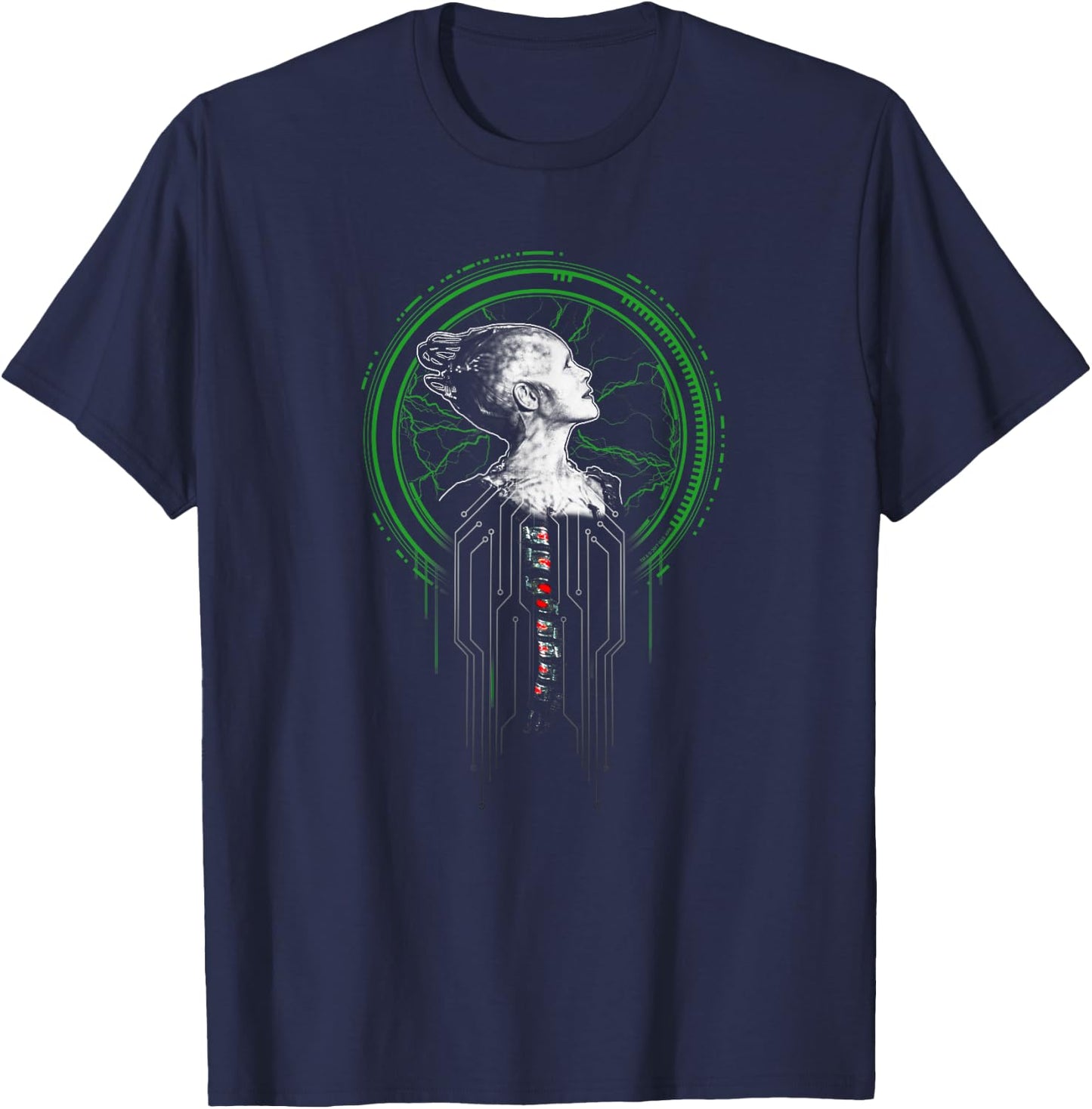 Star Trek Borg Queen T-Shirt - T-Shirt | Navy