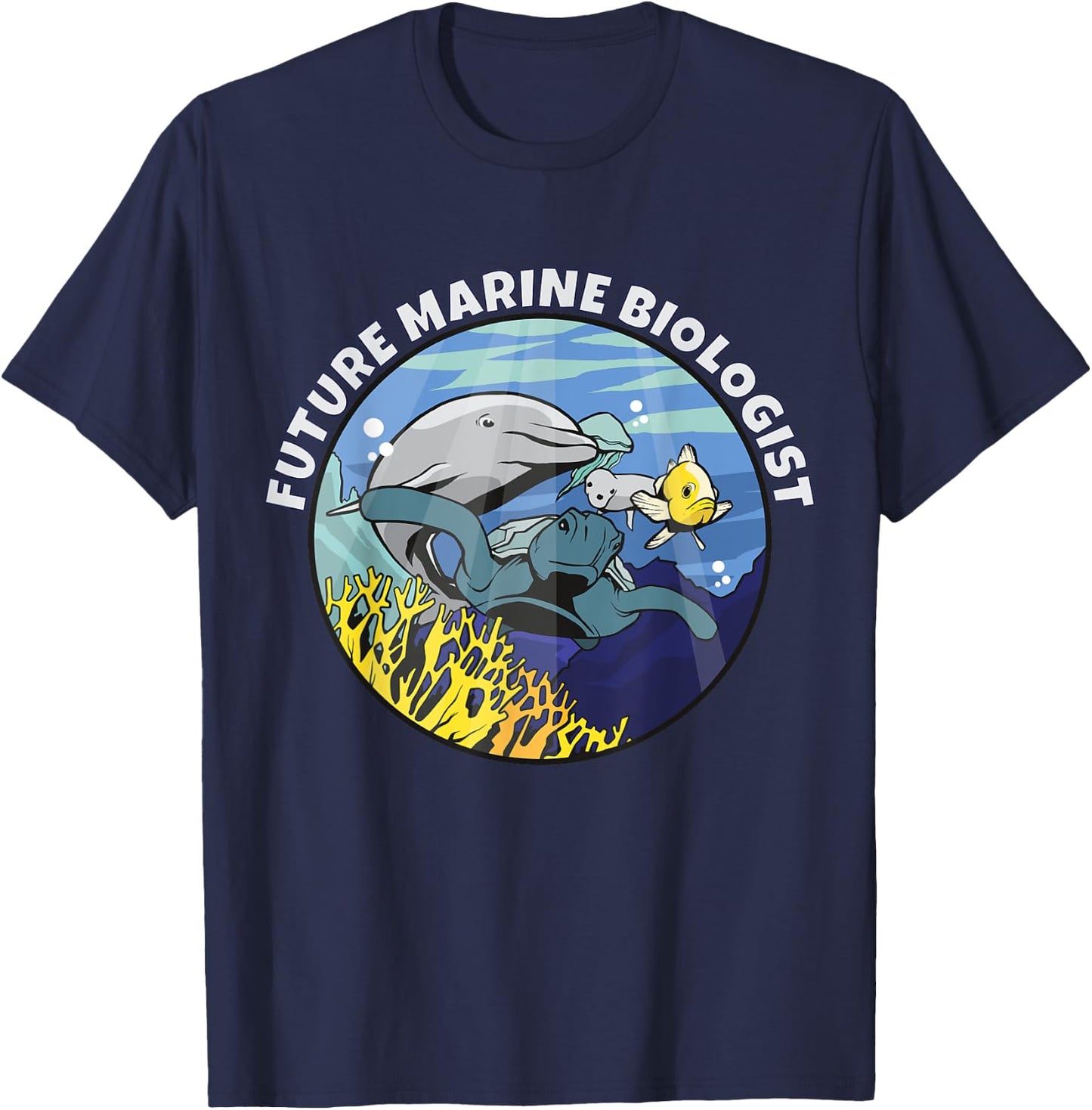 Future Marine Biologist T-Shirt - T-Shirt | Navy