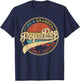 Pop Pop Like A Grandpa Only Cooler Retro Pop-Pop Fathers Day T-Shirt - T-Shirt | Navy