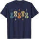 Retro Vintage Cello Player Cellist Musician Classical Music T-Shirt - T-Shirt | Navy