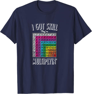 Maths Genie Maths Teacher Scientist Maths Gift T-Shirt - T-Shirt | Navy