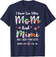 I Have Two Titles Mom And Mimi Funny Mother's Day T-Shirt - T-Shirt | Navy