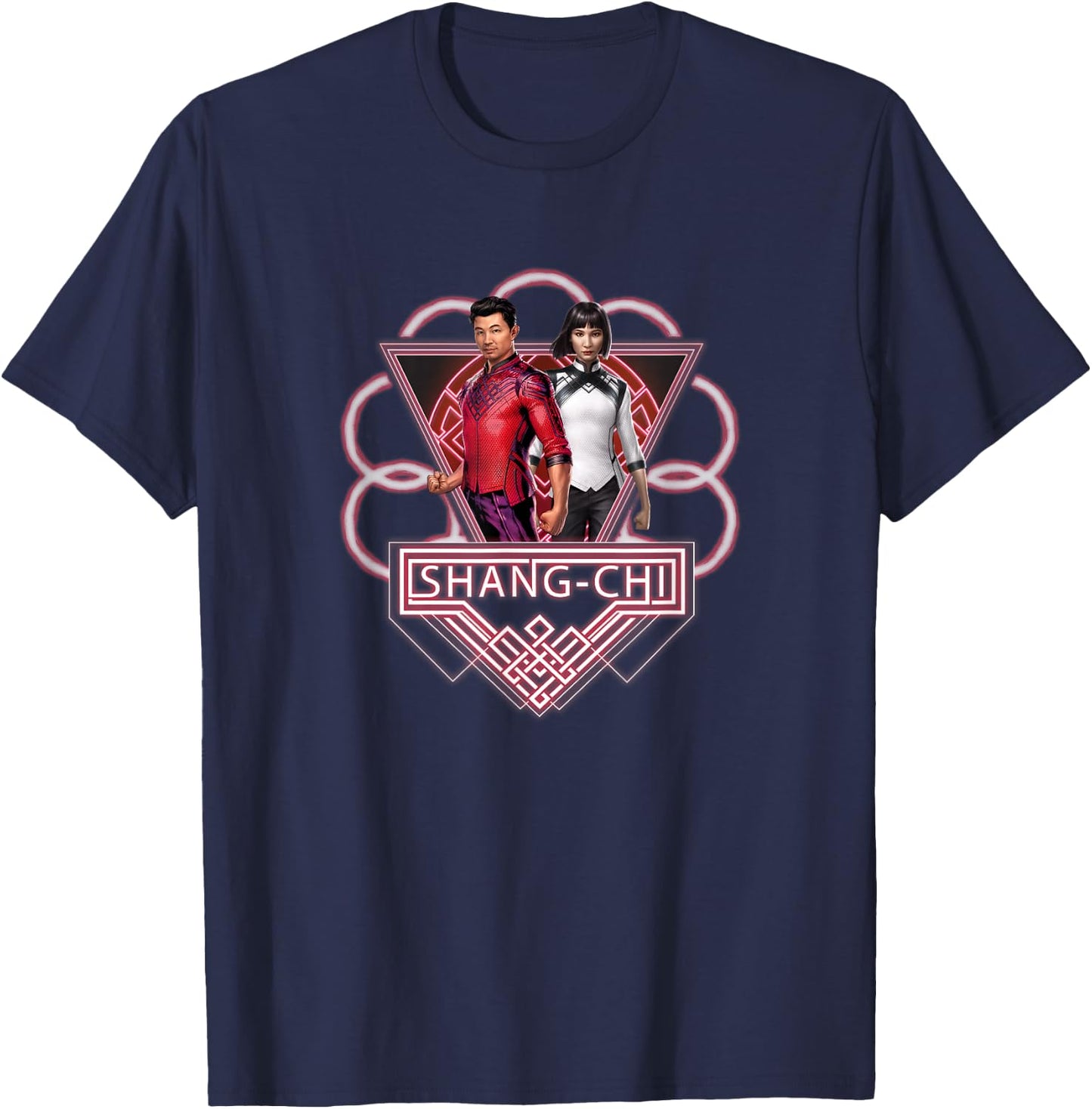 Marvel Shang-Chi And Xialing Poster T-Shirt - T-Shirt | Navy