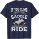 Bull Riding Rodeo Sport Cowboy Bull Rider T-Shirt - T-Shirt | Navy