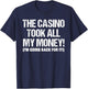 Funny Gambling Design Women Poker Lovers Gamblers T-Shirt - T-Shirt | Navy