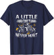 A Little Dirt Never Hurt Funny ATV Four Wheeler Quad Biker T-Shirt - T-Shirt | Navy