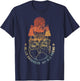 Hello Darkness My Old Friend Vintage T-Shirt - T-Shirt | Navy