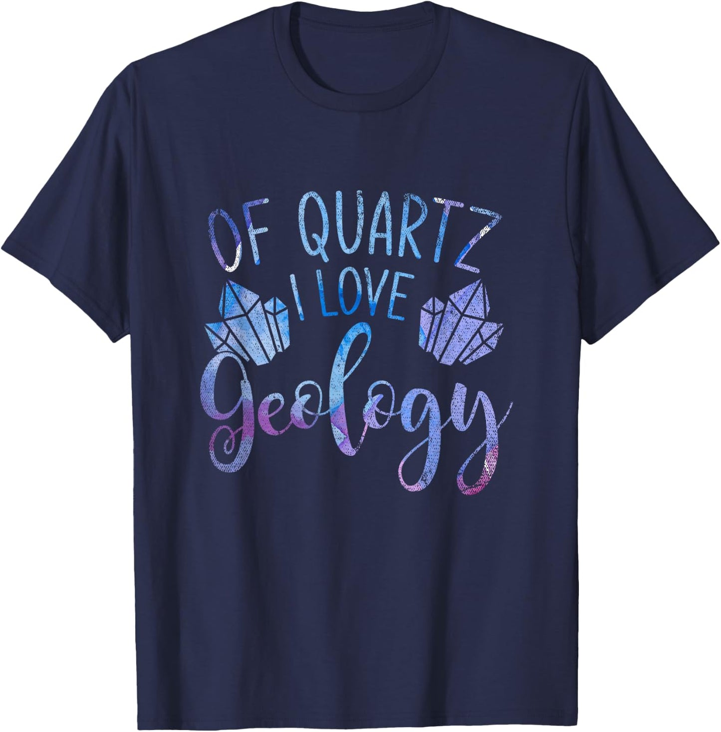Funny Science Lover Gift Geologist Geology T-Shirt - T-Shirt | Navy