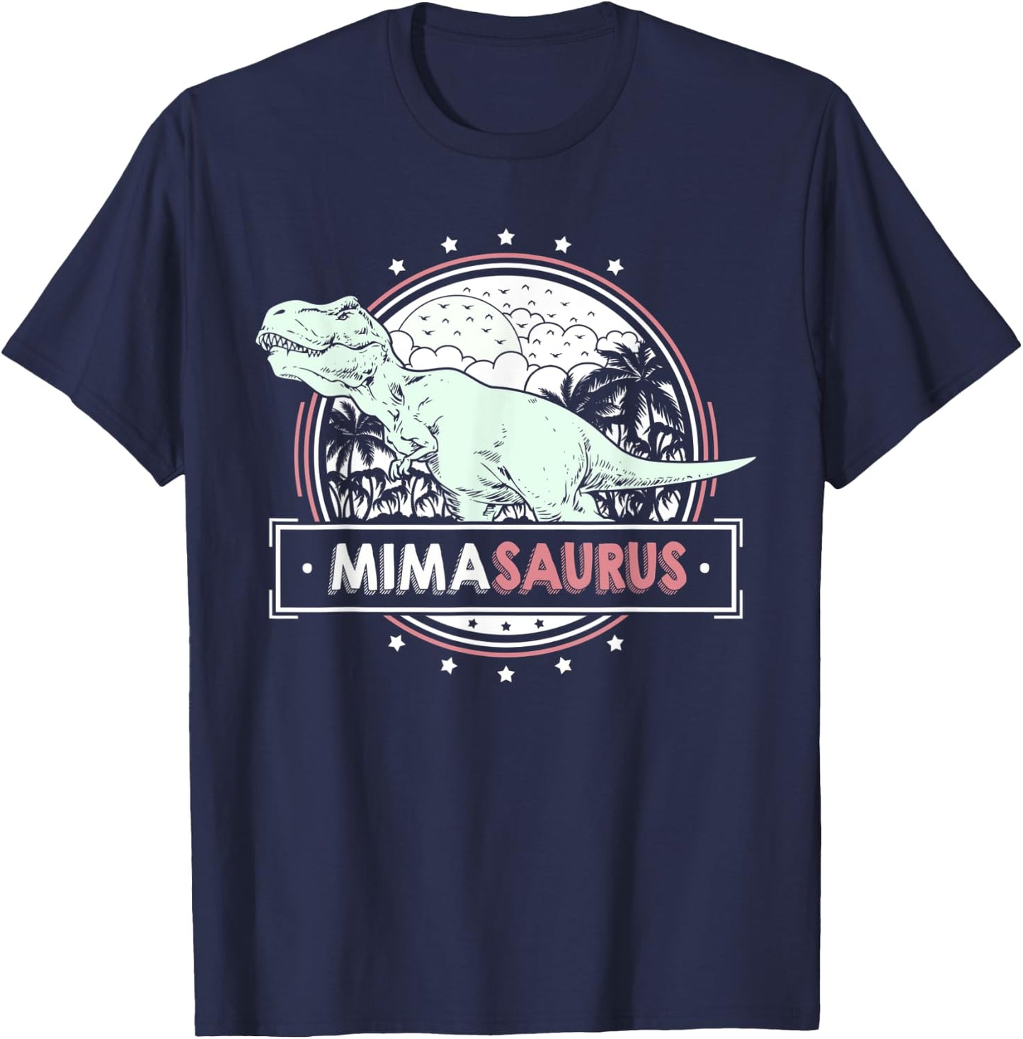 MimaSaurus Mima Shirts from Grandchildren Cute Mothers Day T-Shirt - T-Shirt | Navy