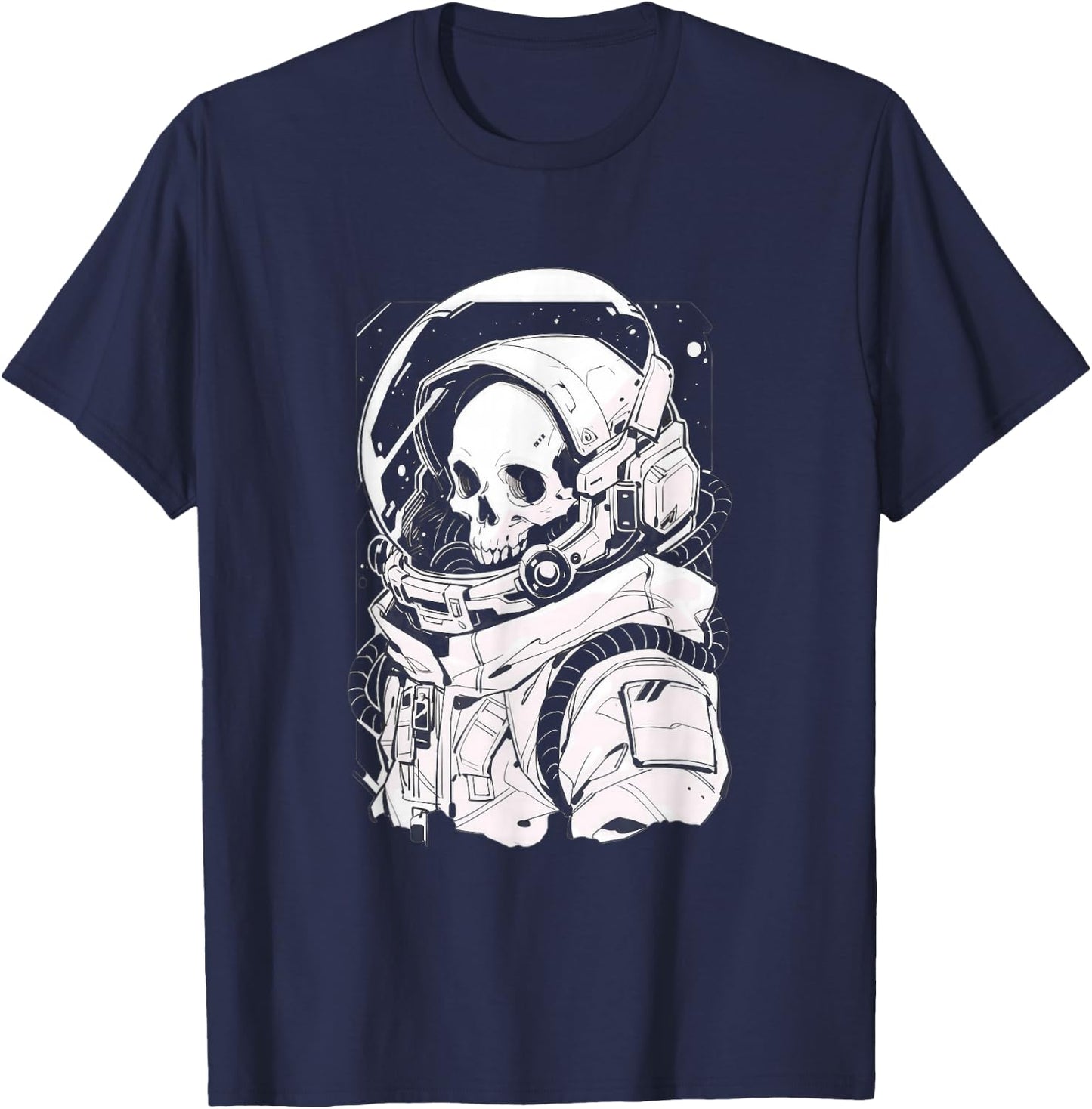 Deadspace Astronaut Horror Inspired T-Shirt - T-Shirt | Navy