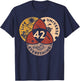 Life Universe Everything 42 Answer to Life T-Shirt - T-Shirt | Navy