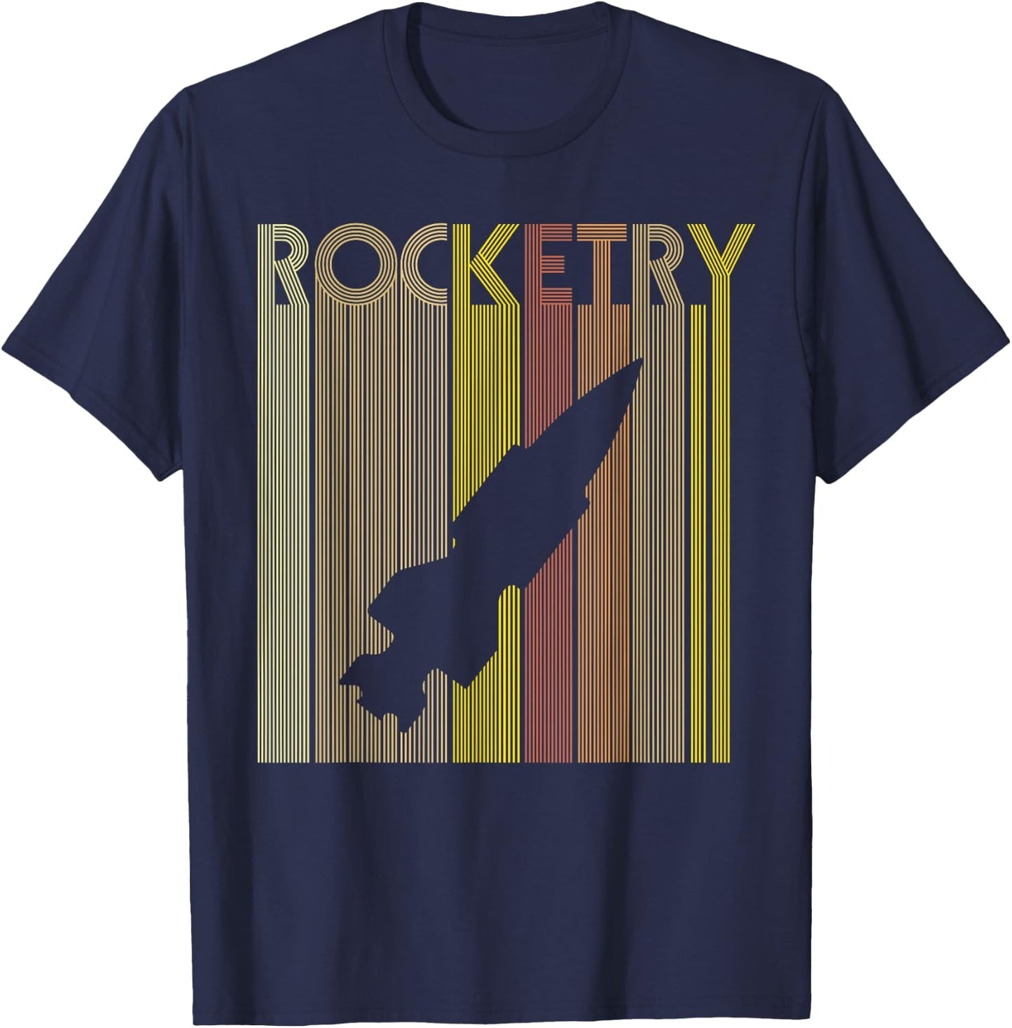 ROCKETRY Design for a Model Rocketry expert T-Shirt - T-Shirt | Navy