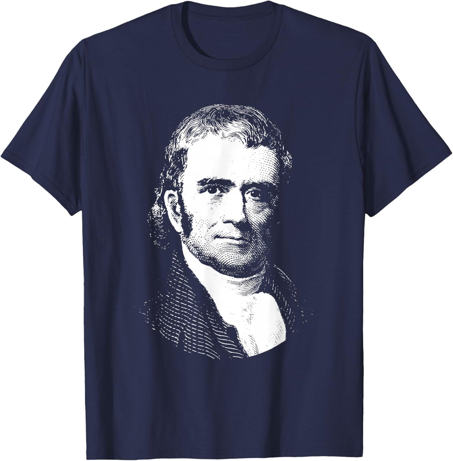 Chief Justice John Marshall T-Shirt - T-Shirt | Navy