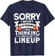 Funny Fantasy Football Player Outfit - Fantasy Football T-Shirt - T-Shirt | Navy