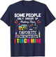 Some People Only Dream Of Meeting Their Favorite Scientists T-Shirt - T-Shirt | Navy
