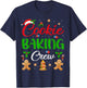 Cooking Lover Xmas Pajama Funny Cookie Baking Crew Christmas T-Shirt - T-Shirt | Navy