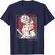 Japanese Fox Mask Aesthetic Kitsune Inari Anime Oni Monster T-Shirt - T-Shirt | Navy