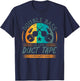 Double Bass is like Duct Tape Upright Bass Contrabass Player T-Shirt - T-Shirt | Navy