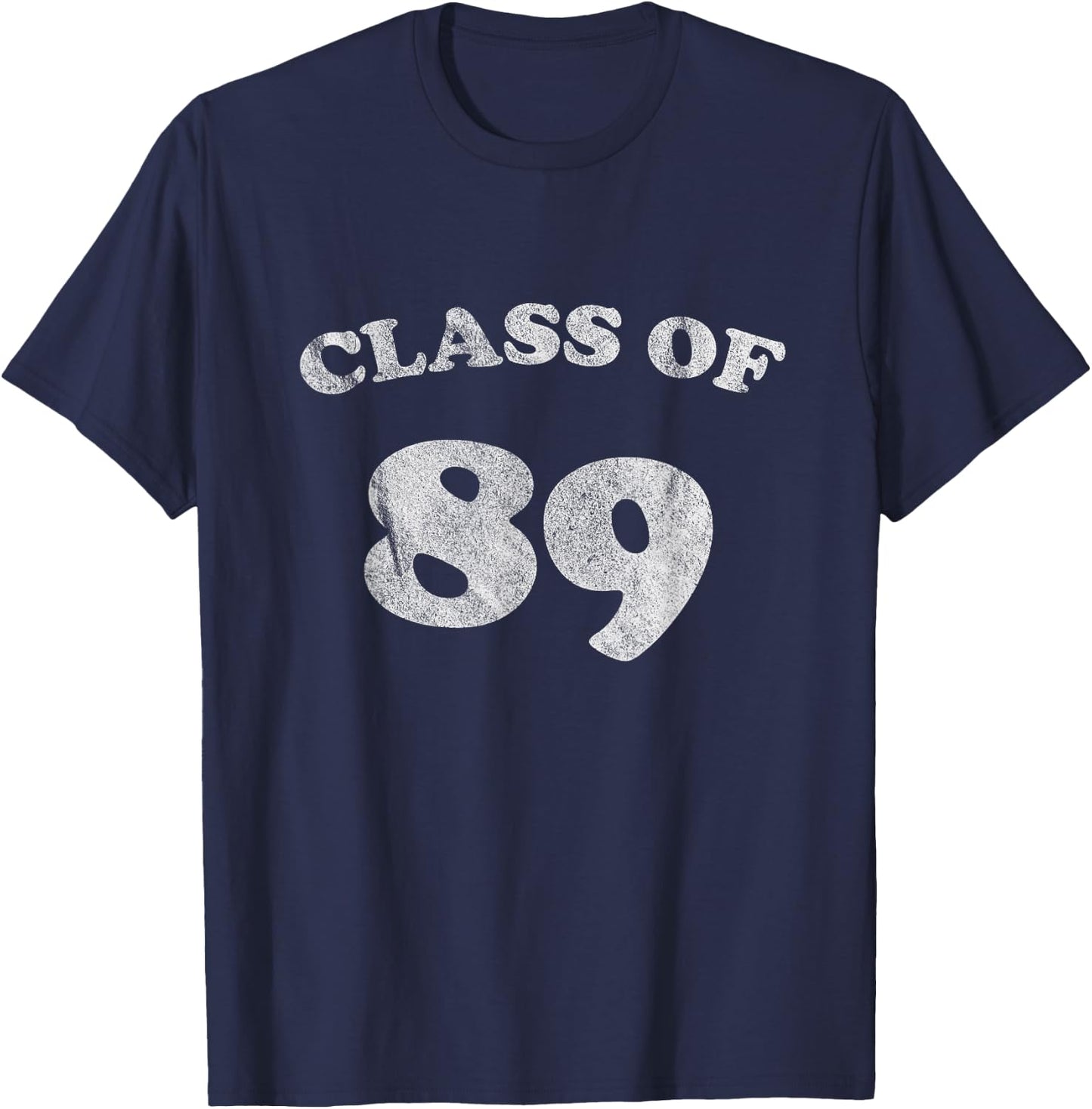 1989 Retro Class of 89 T-Shirt - T-Shirt | Navy