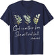 Bible Verse, God Is Within Her She Will Not Fall, Psalm 46 5 T-Shirt - T-Shirt | Navy