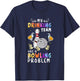 Funny Bowling Saying My Drinking Team Has A Bowling Problem T-Shirt - T-Shirt | Navy