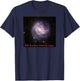 M83 Southern Pinwheel Galaxy Messier 83 Space Astronomy T-Shirt - T-Shirt | Navy
