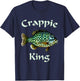 Crappie King T-Shirt - T-Shirt | Navy