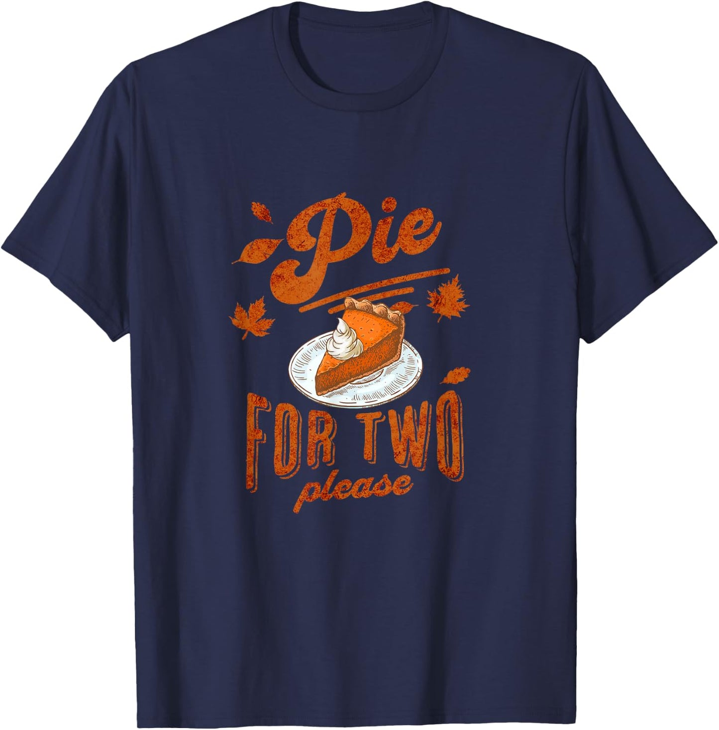 Pregnancy Reveal Twin Announcement Thanksgiving - Black, Small, -Adults T-Shirt - T-Shirt | Navy