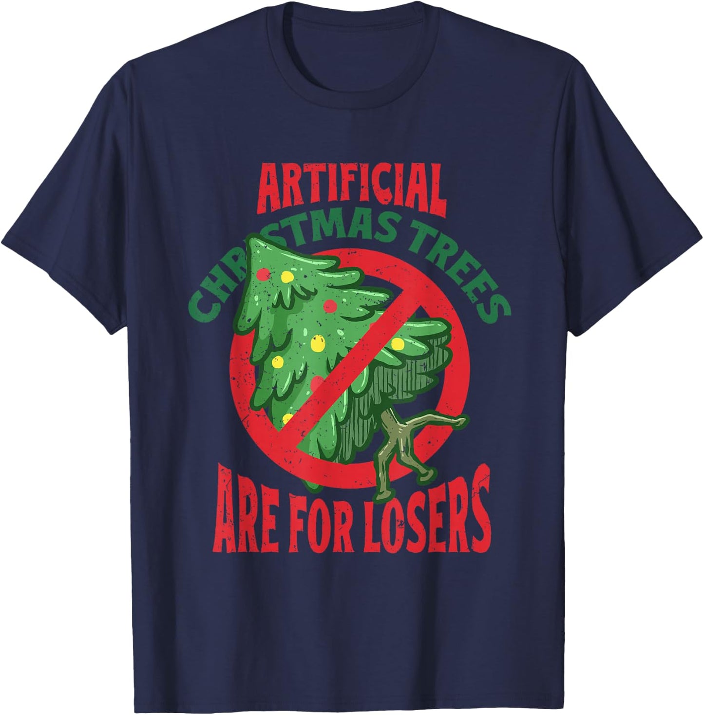 Christmas Tree Farmer T-Shirt - T-Shirt | Navy