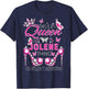 This is a Queen Jolene Thing Personalized Name Birthday T-Shirt - T-Shirt | Navy