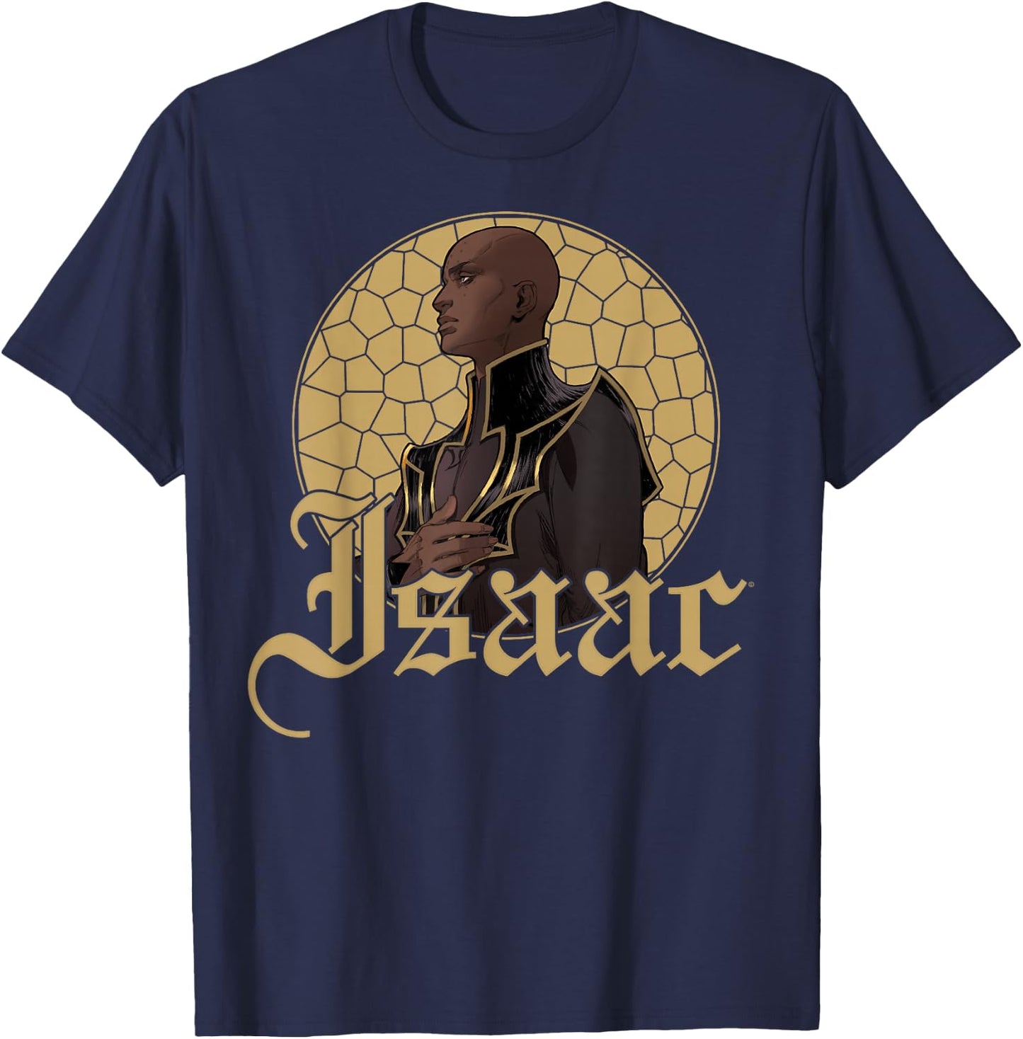 Netflix Castlevania Isaac Portrait T-Shirt - T-Shirt | Navy