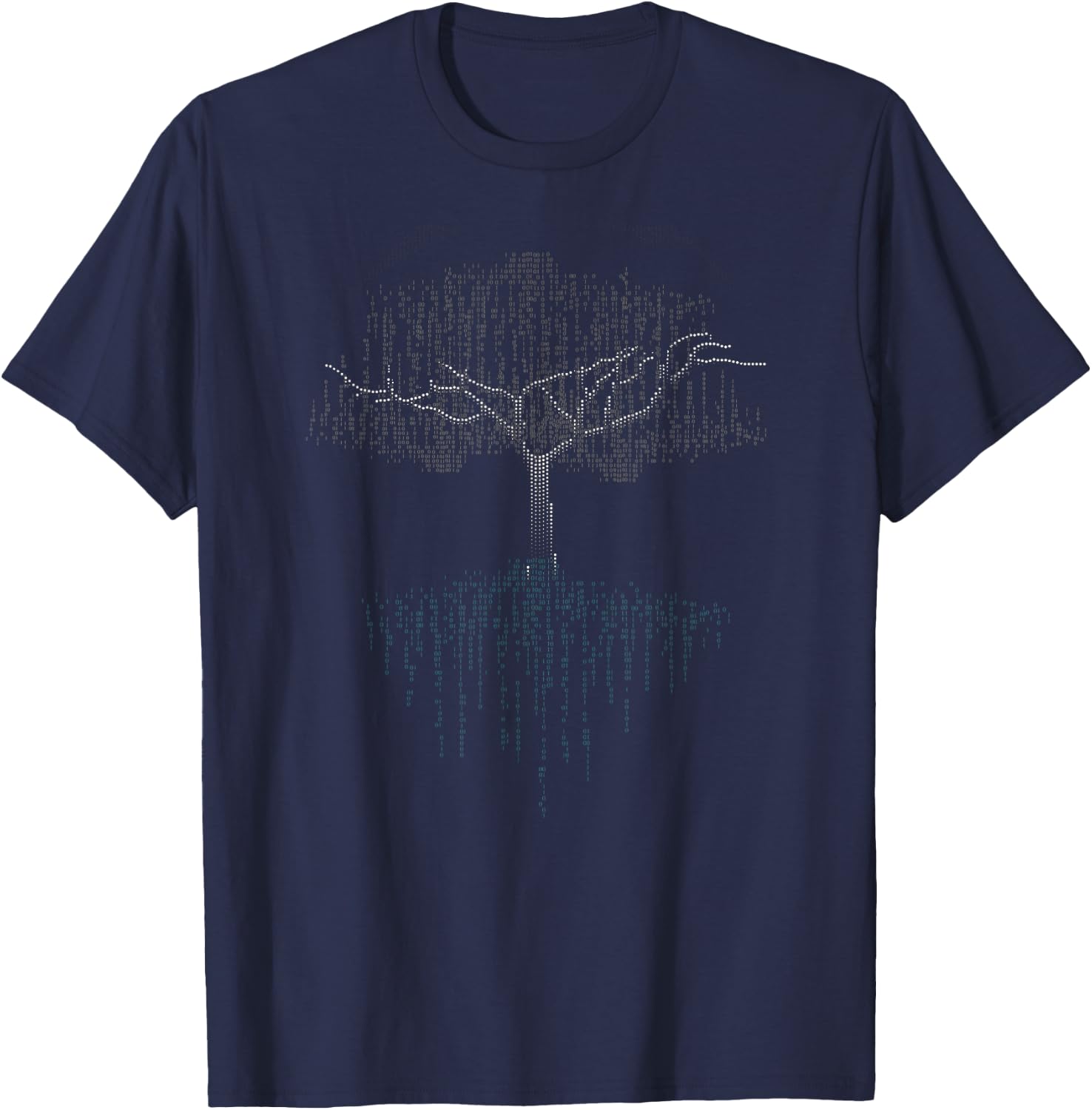 Binary Tree Computer Coding Code Programmer Gifts T-Shirt - T-Shirt | Navy