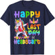 Dabbing Unicorn Last Day Of HEADSTART Girls Kids Teacher T-Shirt - T-Shirt | Navy