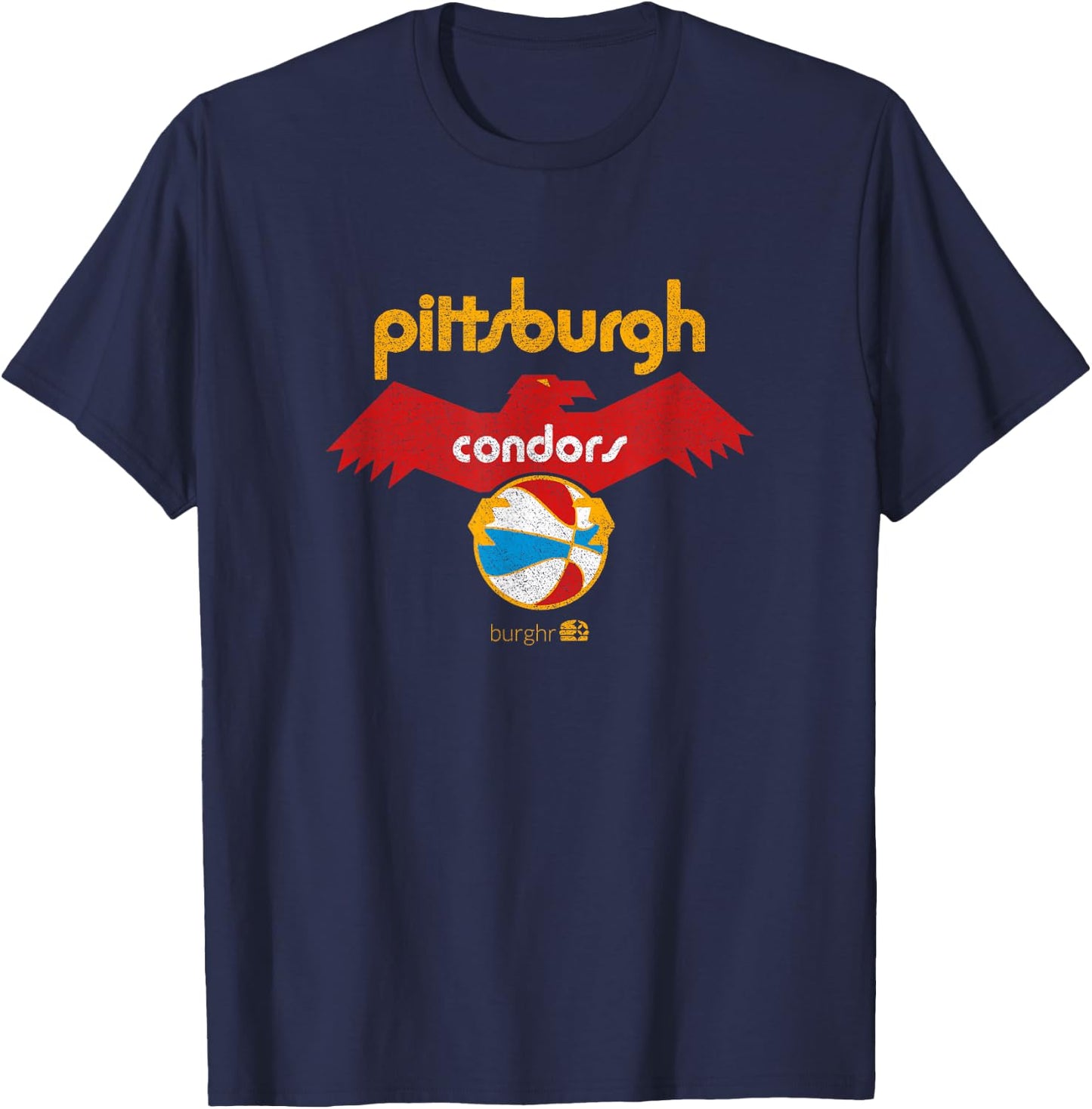 Pittsburgh Condors T-Shirt - T-Shirt | Navy