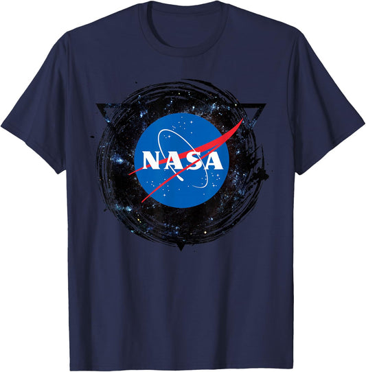 NASA Shirt Officially Licensed NASA Logo T Shirt Gift T-Shirt - T-Shirt | Navy
