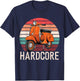 Hardcore Moped Life Funny Scooter Driver Bike men women T-Shirt - T-Shirt | Navy