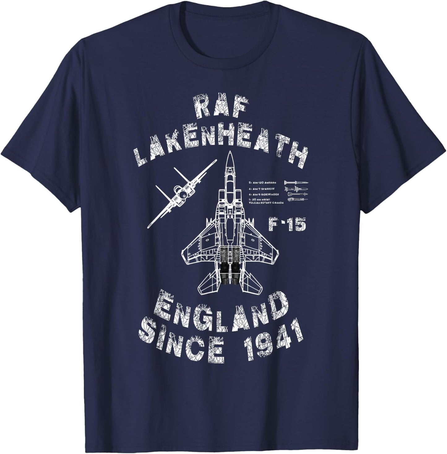 RAF Lakenheath T-Shirt - T-Shirt | Navy