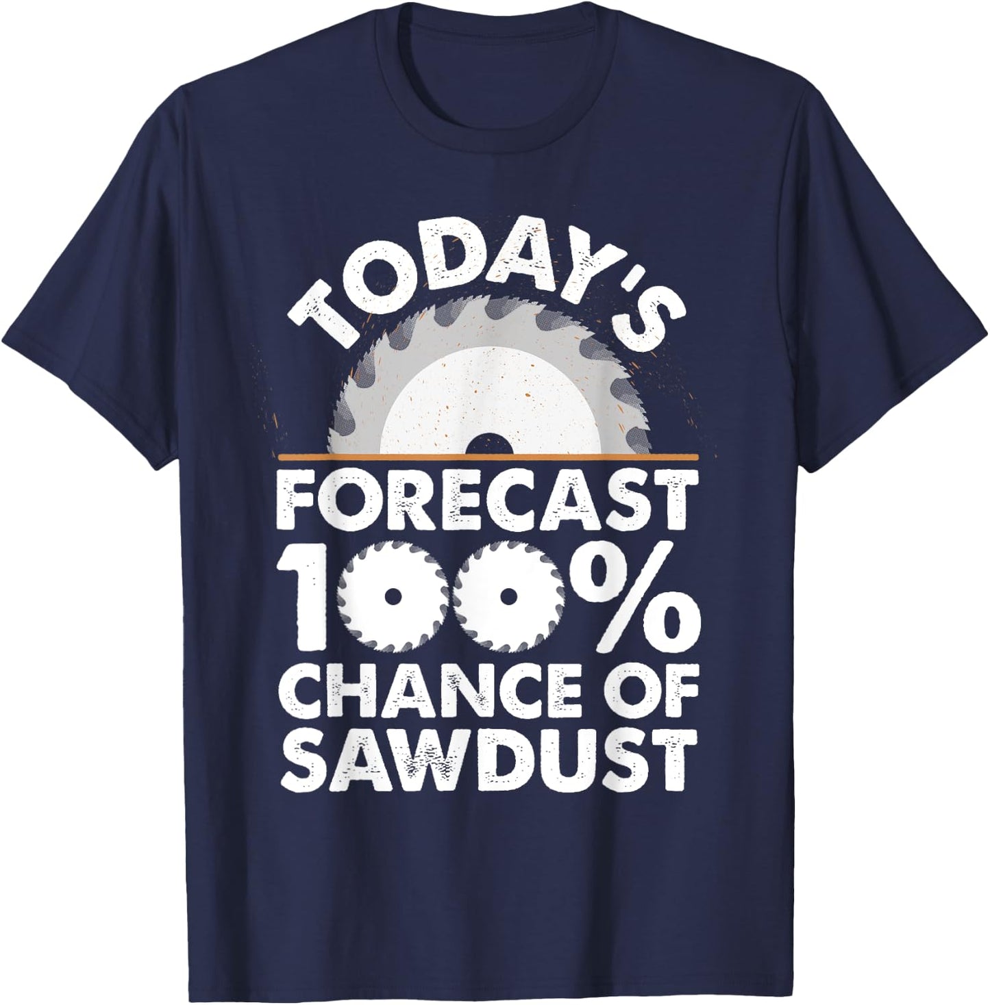 Funny Woodworking Design Women Carpentry Woodworker T-Shirt - T-Shirt | Navy