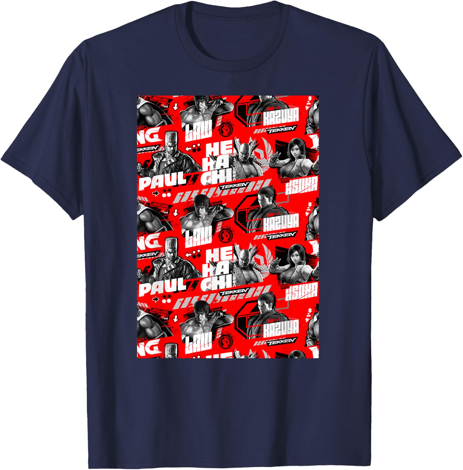 Tekken T-Shirt - T-Shirt | Navy