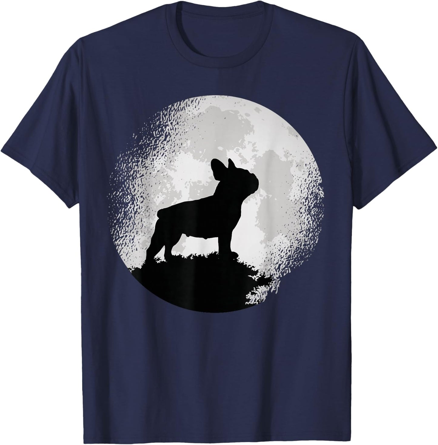 French Bulldog Frenchie Dog T-Shirt - T-Shirt | Navy