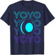 Yoyo Player Retro T-Shirt - T-Shirt | Navy