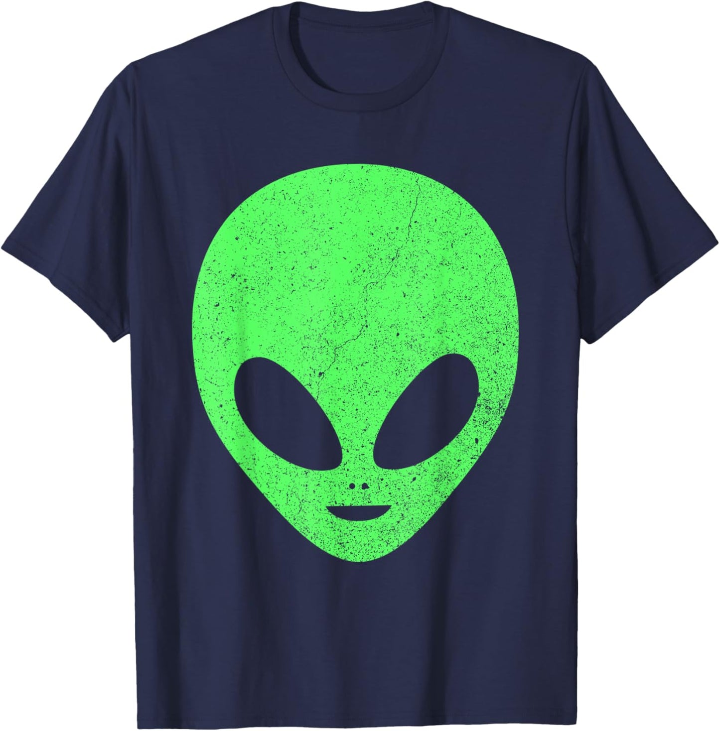 Alien Head Halloween Costume Cute kids 2020 Gift T-Shirt - T-Shirt | Navy