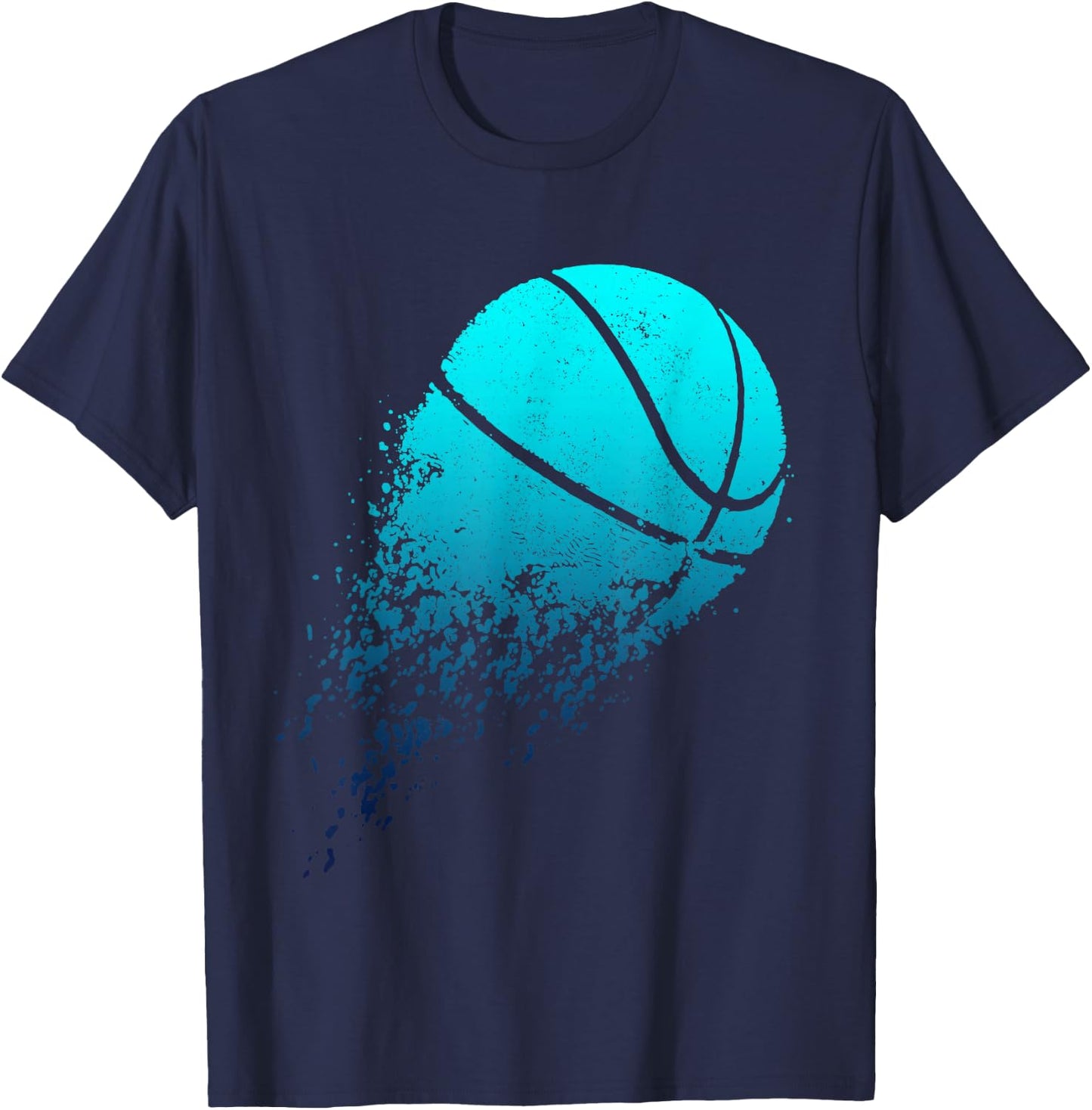Basketball Player Bball Coach Fan Baller Sport T-Shirt - T-Shirt | Navy
