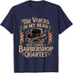 Voices in My Head Formed A Barbershop Quartet T-Shirt - T-Shirt | Navy