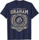 It's A GRAHAM Thing You Wouldn't Understand Name Vintage T-Shirt - T-Shirt | Navy