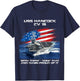 USS Hancock CV 19 Aircraft Carrier Veteran USA Flag Xmas T-Shirt - T-Shirt | Navy