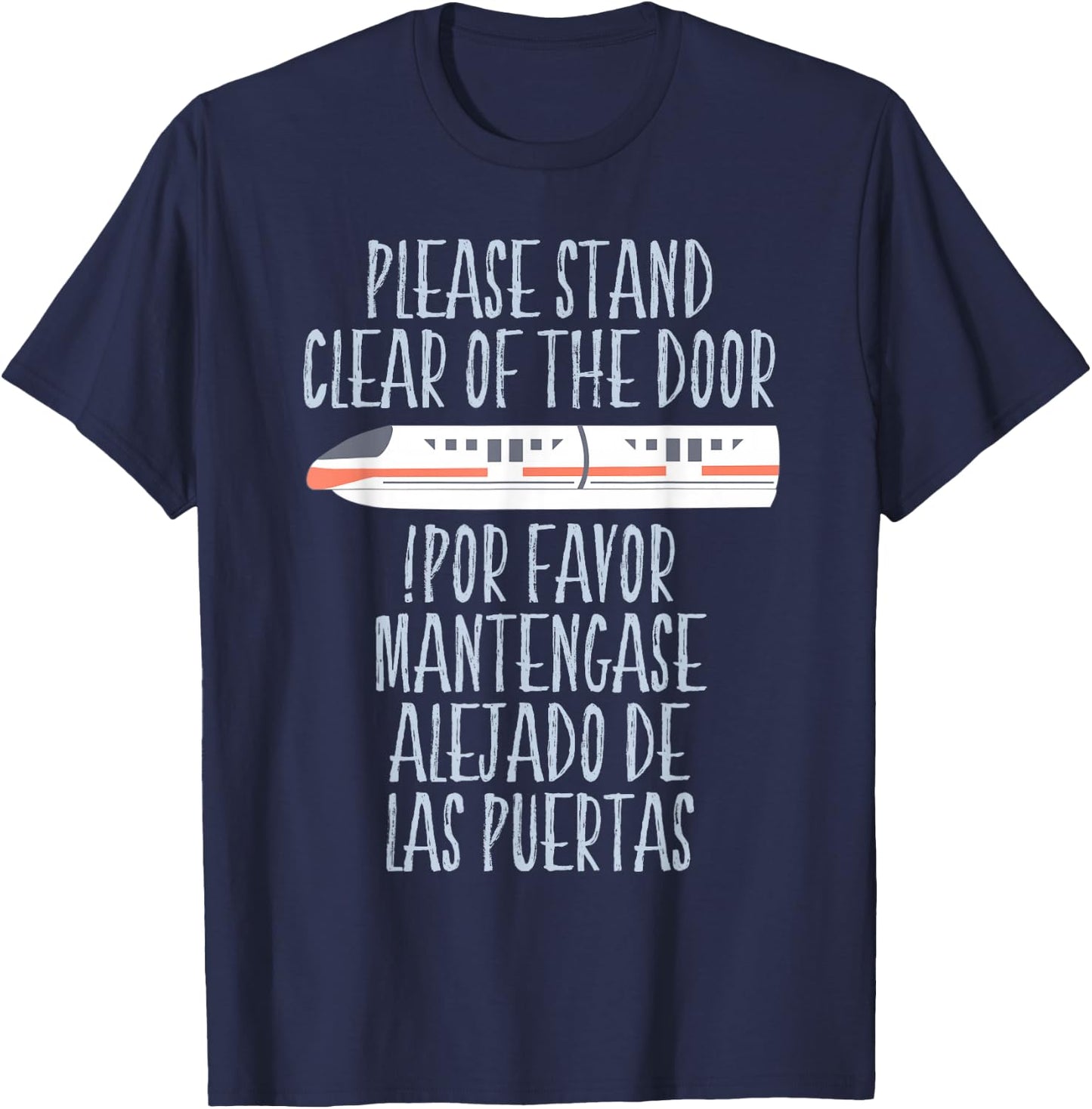 Monorail Safety T-Shirt - T-Shirt | Navy