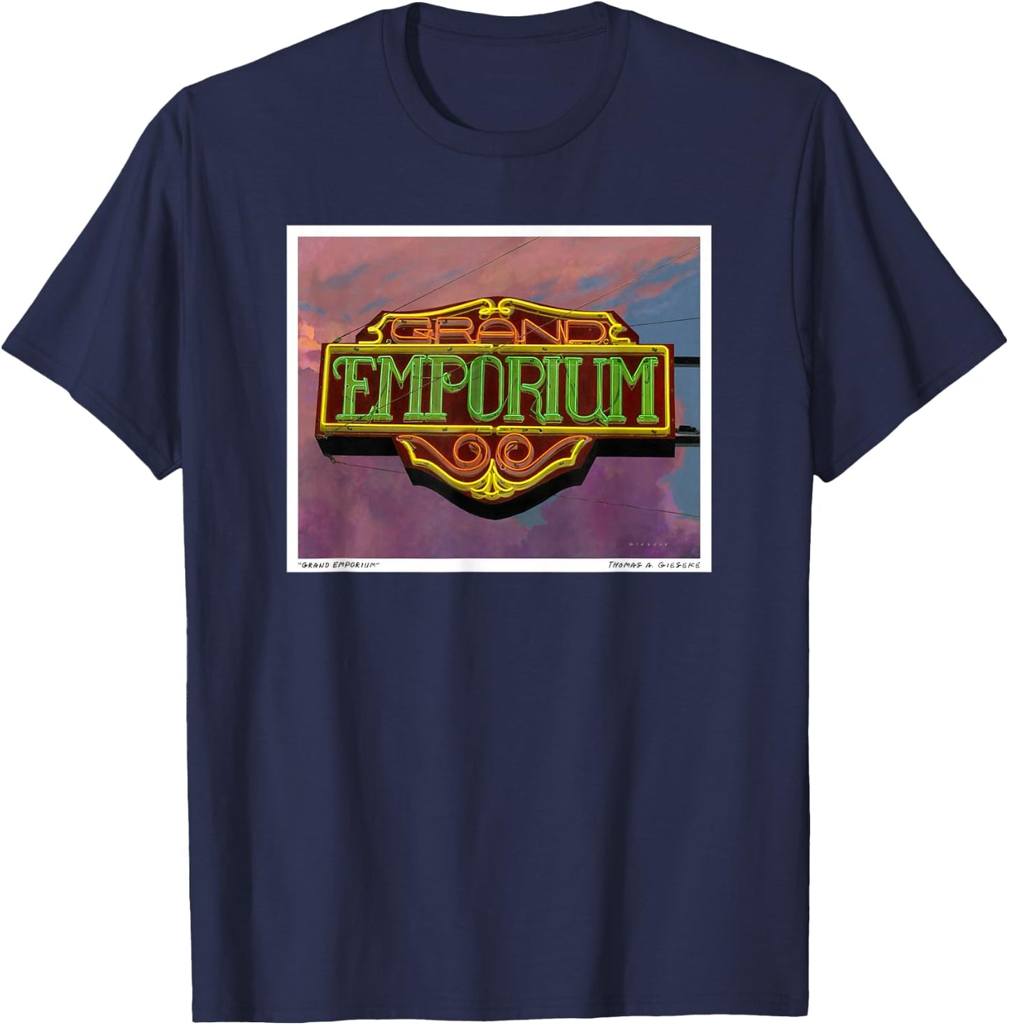 Grand Emporium T-Shirt - T-Shirt | Navy